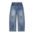 Sun Fade Heavyweight Denim Jeans