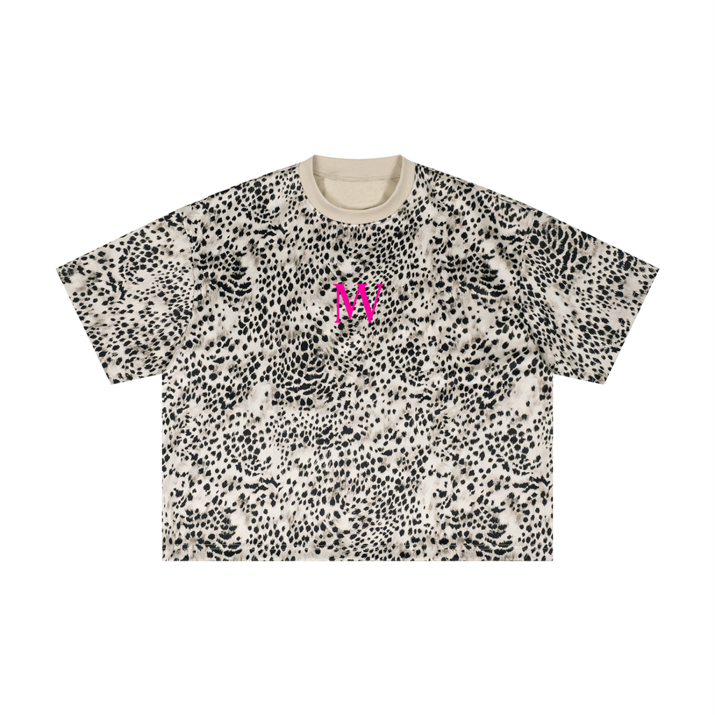 MW Leopard Print Boxy Tee