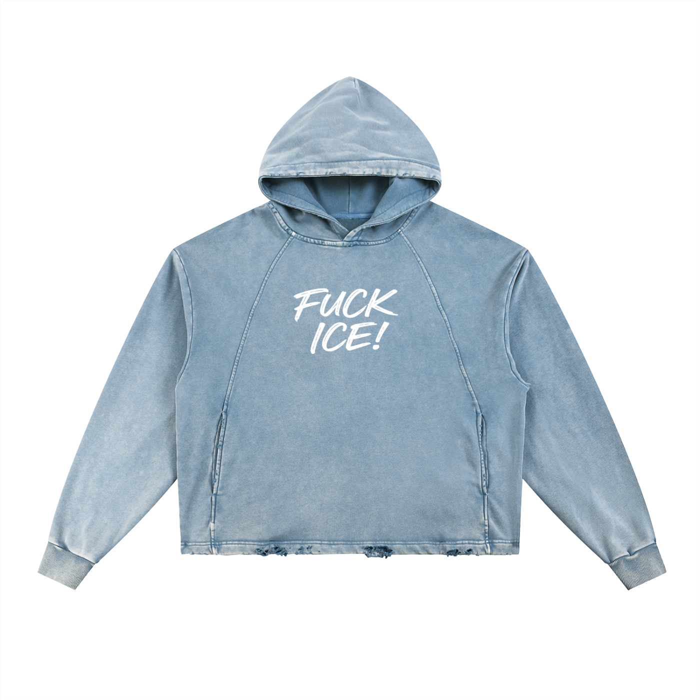 FUCK ICE! Vintage Hoodie
