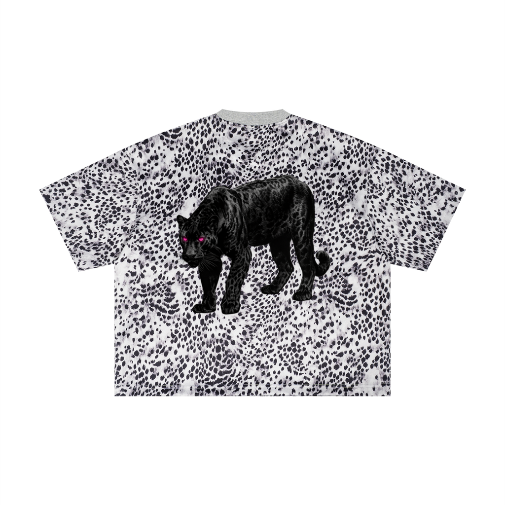 MW Leopard Print Boxy Tee