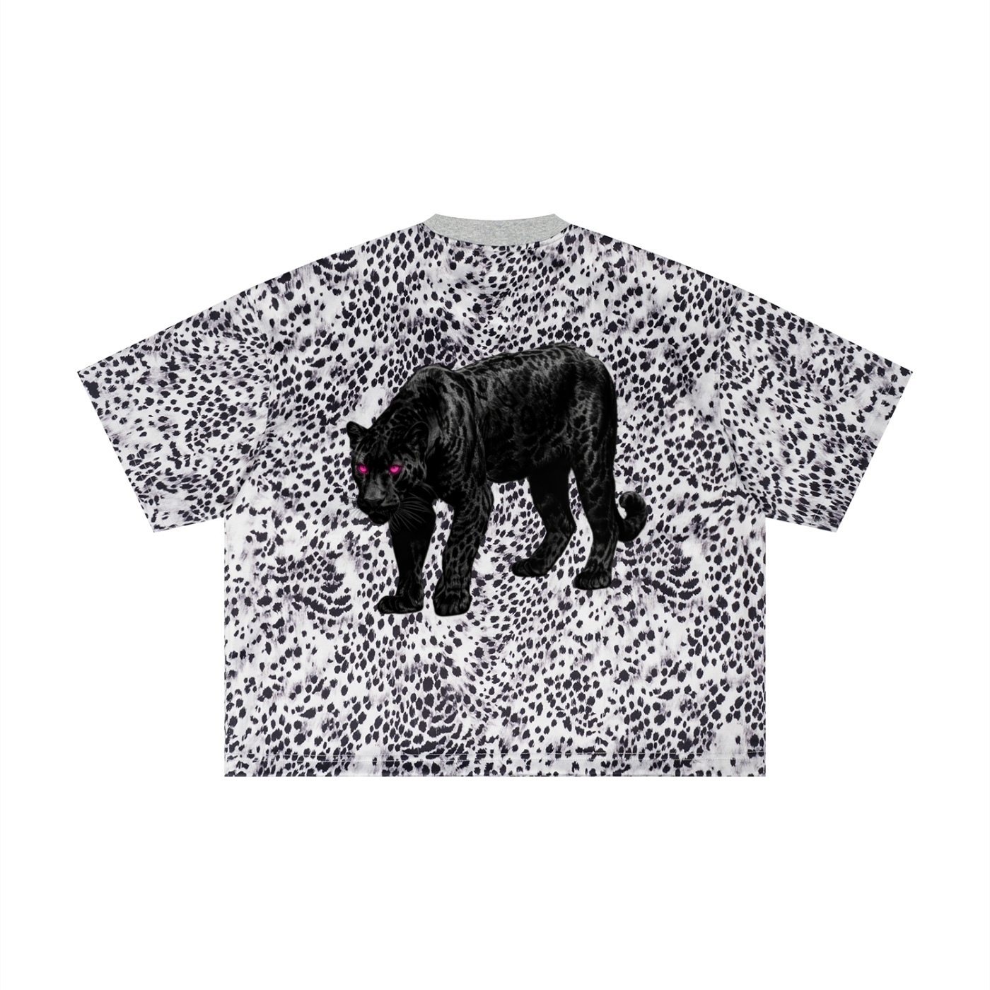 MW Leopard Print Boxy Tee