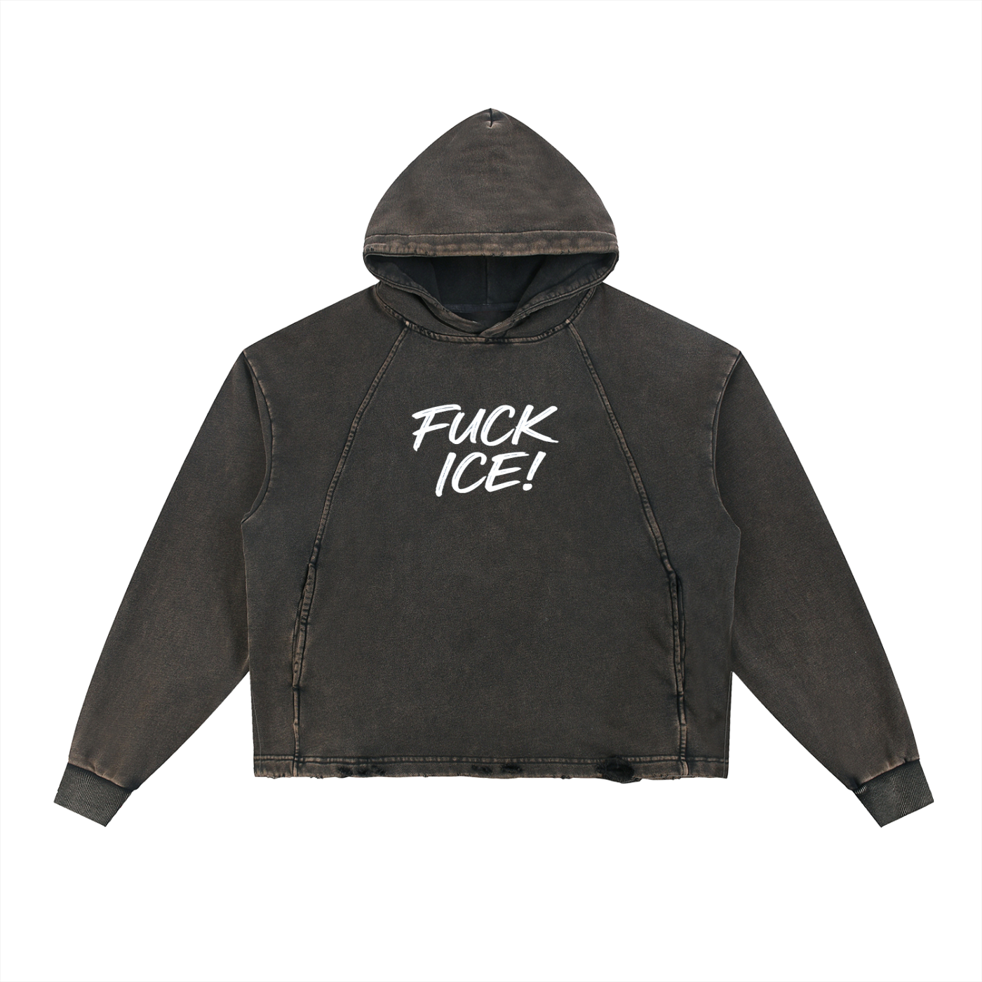 FUCK ICE! Vintage Hoodie