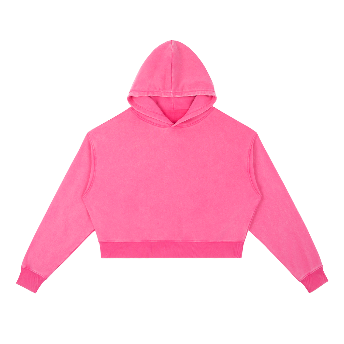 Te Amo Mucho cropped Heavyweight Hoodie