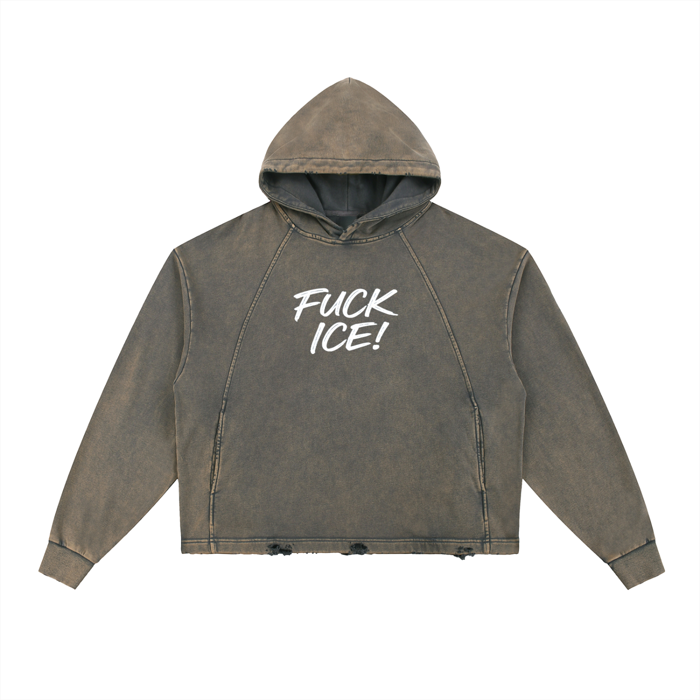 FUCK ICE! Vintage Hoodie