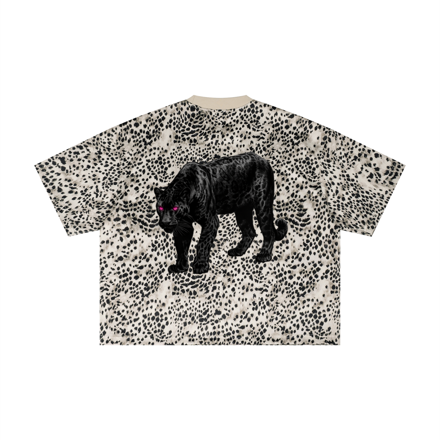 MW Leopard Print Boxy Tee