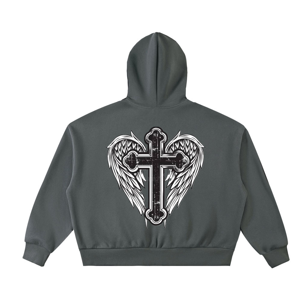 Wings Of Valor Boxy Full-Zip